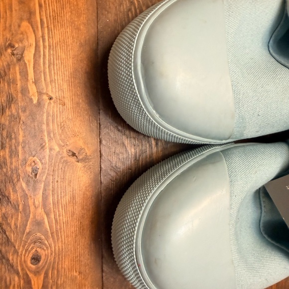 NWT BANGS Blue High Top Unisex Tennis Shoes Men's Size 7 Women's 8.5 Sharks - Picture 10 of 14